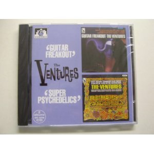 画像: THE VENTURES - GUITAR FREAKOUT + SUPER PSYCHEDELICS ( 2 in 1 )/ 1995  UK& EU Brand New SEALED   CD 