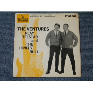 画像: THE VENTURES - PLAY TELSTAR anhd THE LONELY BULL  / 1963 UK Original 7" EP With PICTURE SLEEVE 