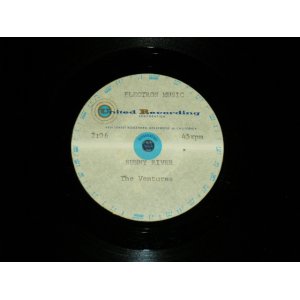 画像: THE VENTURES  - SUNNY RIVER ( DIFFERENT MIX on ALBUM VERSION ) / US ORIGINAL TEST PRESS : ACETATE  10" Single 