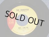 画像: THE RONETTES - BABY, I LOVE YOU (Ex+++/Ex+ ) /  1964 Version US AMERICA  2nd Press "YELLOW LABEL"  Used 7" SINGLE  