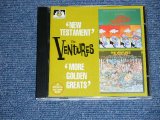 画像: THE VENTURES - NEW TESTAMENT +  MORE GOLDENGREATS  ( 2 in 1 )/ 1997  UK& EU Used   CD 