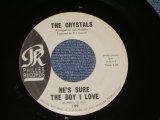 画像: THE CRYSTALS - HE 'S SURE THE BOY I LOVE ( Matrix # TCY-9フ : ANNETTE & PHIL Credit : BLUE  LABEL  Ex/Ex  ) / 1962 US ORIGINAL 7" SINGLE 