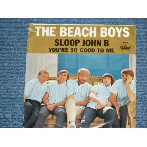 画像: THE BEACH BOYS - SLOOP JOHN B.   ( MATRIX P3#2/ T4: STRAIGHT CUT PS ) / 1966 US ORIGINAL 7" SINGLE With PICTURE SLEEVE 