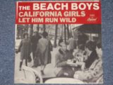 画像: THE BEACH BOYS - CALIFORNIA GIRLS  ( MISS LBEL Same on BOTH LABEL  GRAY  LOGO TITLE COVER : STRAIGHT-CUT Cover : MATRIX  F7/B8???M??? : Ex++/Ex++ ) / 1965 US ORIGINAL 7" SINGLE With PICTURE SLEEVE 