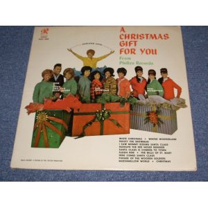 画像:  VA ( CRYSTALS+RONETTES+DARLEN LOVE+More ) - A CHRISTMAS GIFT FOR YOU (MONO) / 1963 US ORIGINAL 1st Press Label BLUE LABEL MONO LP