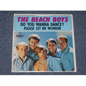 画像: THE BEACH BOYS - DO YOU WANNA DANCE?  ( DIE-CUT Cover MINT-/MINT- ) / 1965 US ORIGINAL 7" SINGLE With PICTURE SLEEVE 