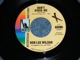 画像: DON LEE WILSON - DON'T AVOID ME ( LIGHT FAT STYLE LOGO ) ( Ex+++/Ex++ )  / 1966 US ORIGINAL Audition Lbael Promo 7"SINGLE