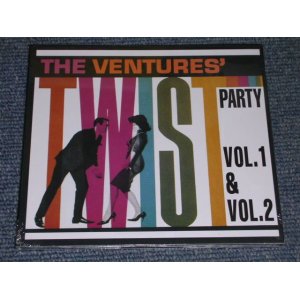 画像: THE VENTURES - TWIST PARTY VOL.1 & 2 ( ORIGINAL ALBUM + BONUS )  / 2007 FRENCH DI-GI PACK Brand New SEALED CD Out-Of-Print now 