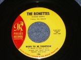 画像: THE RONETTES - BORN TO BE TOGETHER ( Ex+ ) / 1965 US ORIGINAL 7" SINGLE 