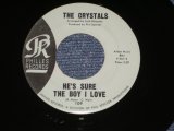 画像: THE CRYSTALS - HE 'S SURE THE BOY I LOVE ( Matrix # TCY-9フ : ANNETTE & PHIL Credit : BLUE  LABEL  Ex+++/Ex+++ ) / 1962 US ORIGINAL 7" SINGLE 