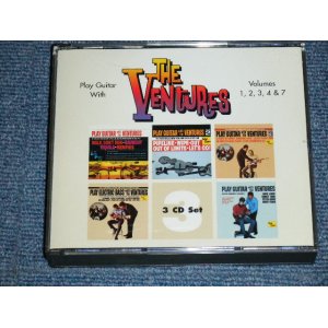 画像: THE VENTURES - PLAY GUITAR WITH THE VENTURES VOLUME 1,2,3,4 & 7 ( 5 in 3 ) / 1998 US USED  3 CD 