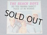 画像: THE BEACH BOYS - DO YOU WANNA DANCE?  ( STRAIGHT-CUT Cover MINT-/MINT- ) / 1965 US ORIGINAL 7" SINGLE With PICTURE SLEEVE 