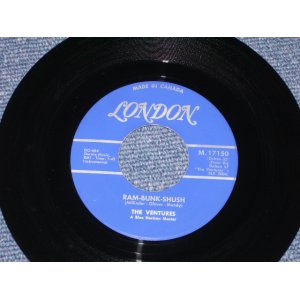 画像: THE VENTURES - RAM-BUNK-SHUSH  /  1961?  CANADA ONLY Original 7" Single