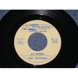 画像: THE VENTURES - LA BAMBA ( Ex+++/Ex+++ )  /1965 US ORIGINAL AUDITION LABEL PROMO 7" SINGLE 