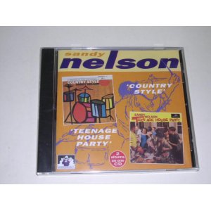 画像: SANDY NELSON -CUNTRY STYLE + TEENBEAT HOUSE PARTY ( 2 in 1 ) / 1996 UK ORIGINAL SEALED  CD 