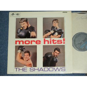 画像: THE SHADOWS - MORE HITS!  ( Ex+++/MINT-  ) / 1965 UK ORIGINAL "BLUE Columbia " Label STEREO Used LP 