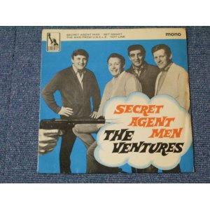 画像: THE VENTURES -SECRET AGENT MAN  / 1966 UK Original 7" EP With PICTURE SLEEVE 