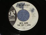 画像: THE CRYSTALS - HE 'S SURE THE BOY I LOVE ( Matrix # TCY-9フ : ANNETTE & PHIL Credit : BLUE  LABEL  Ex/Ex ) / 1962 US ORIGINAL 7" SINGLE 