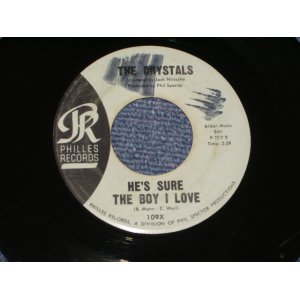 画像: THE CRYSTALS - HE 'S SURE THE BOY I LOVE ( Matrix # TCY-9フ : ANNETTE & PHIL Credit : BLUE  LABEL  Ex/Ex ) / 1962 US ORIGINAL 7" SINGLE 