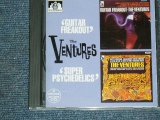 画像: THE VENTURES - GUITAR FREAKOUT + SUPER PSYCHEDELICS ( 2 in 1 )/ 1995  UK& EU Used CD 