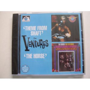 画像: THE VENTURES - THEME FROM SHAFT + THE HORSE ( 2 in 1 )/ 1996  UK& EU SEALED   CD 