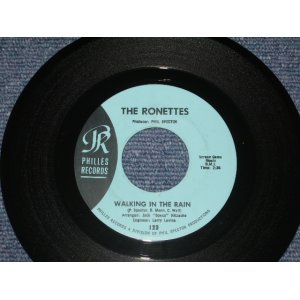 画像: THE RONETTES - WALKING IN THE RAIN / PARADISE (BLUE LABEL BOOT / STEREO )/  1964？？？ US 7" SINGLE 