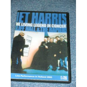 画像: JET HARRIS : CLIFF HALL & THE RAPIERS - THE LIVING LEGEND IN CONCERT /  Brand New DVD-R 