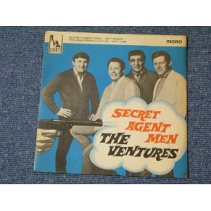 画像: THE VENTURES -SECRET AGENT MAN  / 1966 UK Original 7" EP With PICTURE SLEEVE 