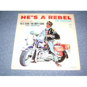 画像: THE CRYSTALS - HE'S A REBEL  / 1963 US Original Blue Label MONO LP 