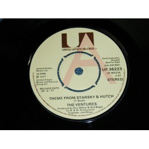 画像: THE VENTURES - THEME FROM STARSKY & HUTCH  ( MINT-/MINT- ) / 1977  UK ORIGINAL PROMO  7" SINGLE 