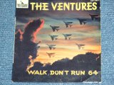 画像: THE VENTURES - WALK, DON'T RUN '64 ( Ex+,VG+++/Ex )  / 1960's  FRANCE Original 7" EP With PICTURE SLEEVE 