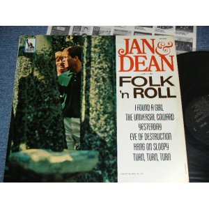 画像: JAN & DEAN - FOLK 'N ROLL ( Ex+/MINT-) / 1965 US ORIGINAL MONO   LP 