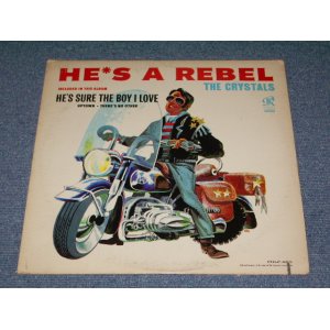 画像: THE CRYSTALS - HE'S A REBEL ( Ex-/Ex- ) / 1963 US Original Blue Label MONO LP 