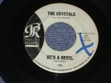 画像: THE CRYSTALS - HE'S A REBEL  ( BLUE LABEL Matrix TCY-7 & 8  VG+++/VG+++ ) / 1962 US ORIGINAL 7" SINGLE 