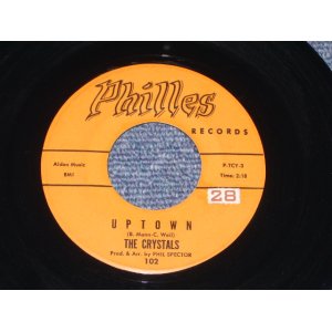 画像: THE CRYSTALS - UPTOWN  ( ORANGE LABEL  Ex+/Ex+ ) / 1962 US ORIGINAL 7" SINGLE