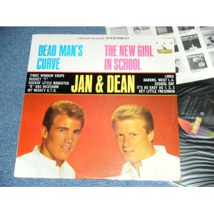 画像: JAN & DEAN - THE NEW GIRL IN SCHOOL / DEAD MAN'S CURVE "COLOR Cover " ( Ex++/MINT- )  / 1964 US ORIGINAL STEREO LP 