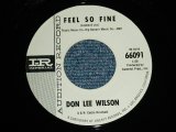 画像: DON LEE WILSON -  FEEL SO FINE  (MINT-/MINT-)/ 1965 US ORIGINAL White  Label Promo 7"SINGLE