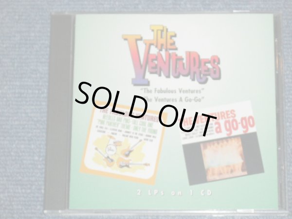 画像1: THE VENTURES - THE FABULOUS + A GO GO  ( 2 in 1+ BONUS TRACK ) / 1996 US Used CD 