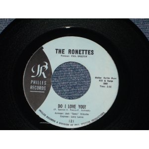 画像: THE RONETTES - DO I LOVE YOU / A WOMAN INLOVE ( BLUE Label BOOT??? STEREO Version : Ex++/Ex+++ )/  1964?? US ORIGINAL??? 7" SINGLE