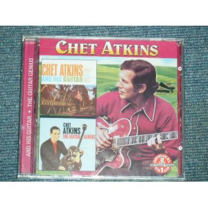 画像: CHET ATKINS - 　AND HIS GUITAR + THE GUITAR GENIUS ( 2in1 )  /2004 US BRAND NEW SEALED CD 