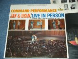 画像: JAN & DEAN - COMMAND PERFORMANCE : LIVE IN PERSON  ( Ex++ /Ex+++ )  / 1965 US ORIGINAL STEREO  LP 