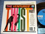 画像: THE VENTURES - TWIST PARTY VOL.2 ( Ex+/Ex++ : With STRIPE ) / 1962 US ORIGINAL 7"EP + PICTURE SLEEVE 