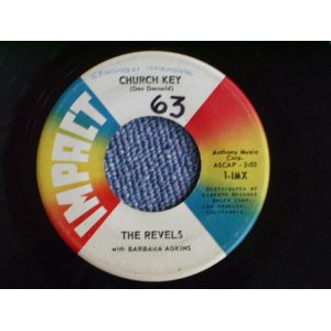 画像: REVELS - CHURCH KEY / 1960 US ORIGINAL 7"SINGLE 