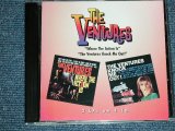 画像: THE VENTURES - WHERE THE ACTION IS + KNOCK ME OUT  ( 2 in 1+ BONUS TRACK/ Ex+++/MINT- ) / 1996 US USED  CD 