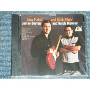 画像: JAMES BURTON and RALPH MOONEY - CORN PICKIN' and SLICK SLIDIN'   / 1993 UK ORIGINAL Brand New Sealed CD 