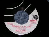 画像: THE BEACH BOYS - WOULDN'T IT BE NICE  / 1971 US ORIGINAL PROMO ONLY SAME FLIP 7" SINGLE 