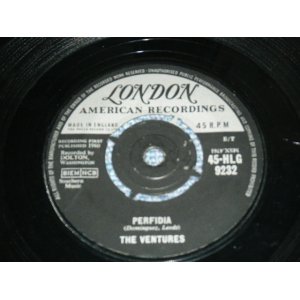 画像: THE VENTURES -PERFIDIA ( VG++/VG+++ ) / 1960 UK ORIGINAL 7" Single