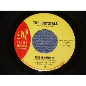 画像: THE CRYSTALS - THEN HE KISSED ME (Ex/Ex ) /  1964 Version US AMERICA  "YELLOW LABEL"  Used 7" SINGLE 