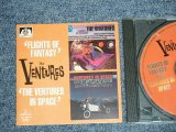 画像: THE VENTURES - FLIGHTS OF FANTASY + IN SPACE ( 2 in 1 )/ 1996  UK& EU Used CD 