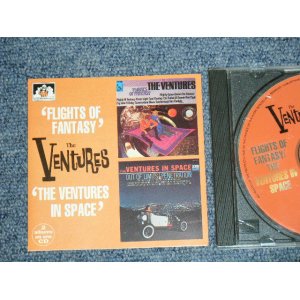 画像: THE VENTURES - FLIGHTS OF FANTASY + IN SPACE ( 2 in 1 )/ 1996  UK& EU Used CD 